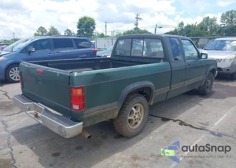 1996 Dodge Dakota из США, поврежденный, VIN 1B7GL23X6TS527964